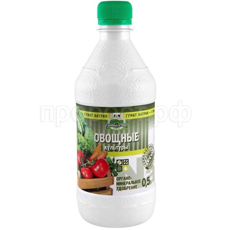 Зеленый Остров Гумат натрия 500мл Овощи Зеленый Остров Гумат натрия 500мл Овощи