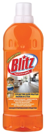 Моющее ср-во д/полов и стен Blitz 920г/12шт/