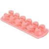 Форма д/льда СЕРДЦЕ с крышкой и клапаном коралловый М1258 /20шт/М-пласт 