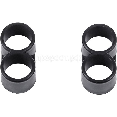 Набор зажимов (2шт) магистрального шланга для капельного полива Жук 330177-00