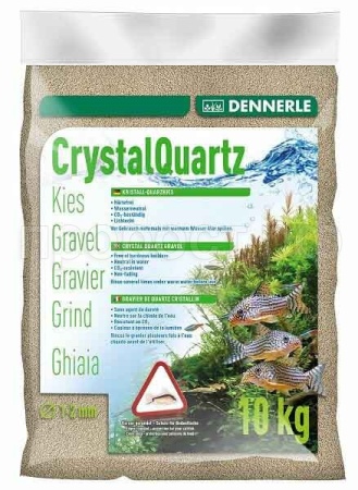 Грунты Dennerle Crystal Quartz природный белый 1-2мм 10кг/1729 Грунты Dennerle Crystal Quartz природный белый 1-2мм 10кг/1729
