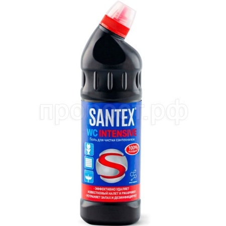 Чистящее ср-во д/ванной Santex WC Intensiv 750г гель хвоя /8шт/