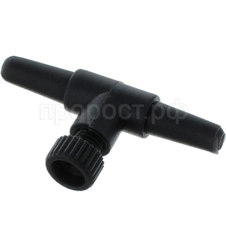 Краник ЛЮКС для трубки Ф-4мм/A215/Салекс