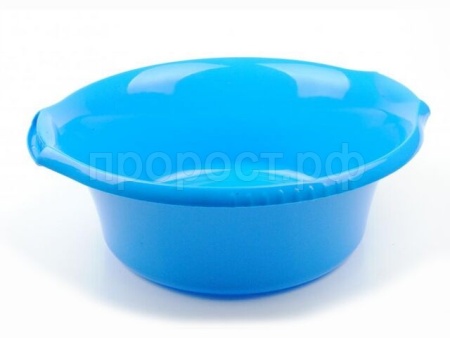 Таз 12л Водолей круглый синий С612 /18шт/Мартика