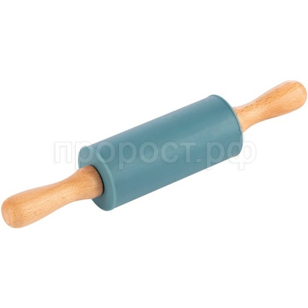 Скалка 23см MENTOLO мини с вращающимися ручками 103796 /48шт/Mallony