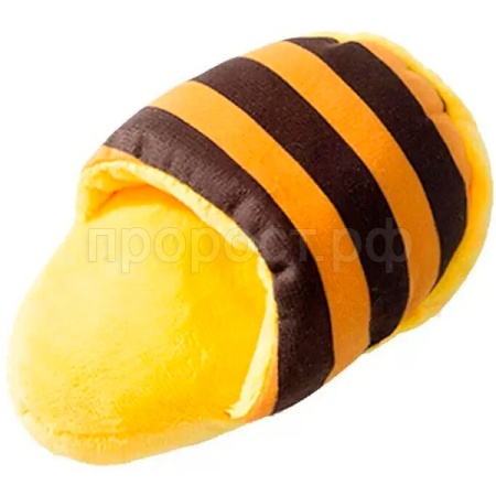Игрушка с Тапок пчелка 14х8см ИС-16