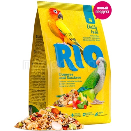 Птицы РИО д/аратинг и квакеров Основной рацион 1кг/4шт/21252 ЧЗ